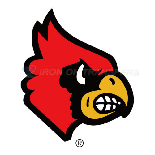 Louisville Cardinals Logo T-shirts Iron On Transfers N4878 - Click Image to Close